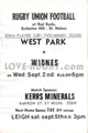 West Park Widnes 1978 memorabilia